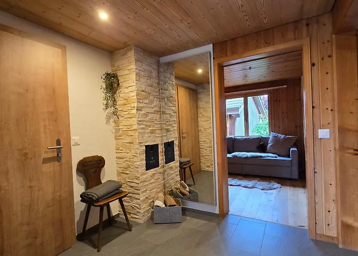 Alpine Loft, Central, Balcony, Parking, Family,ps5 Apartament Frutigen